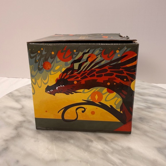 Priory of the Orange Tree Mug Cup Banked Fire Samantha Shannon Illumicrate NIB - Picture 4 of 8
